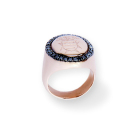 Anello-sigillo-stemma-nobiliare-su-oro-rosa-e-diamanti-neri