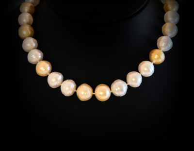Collana con perle South Sea